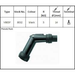 Connecteur de bougie NGK 120 VB05F