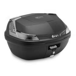 GIVI Top-Case B47NT version tech sans plaque de base universel et kit de Montage FST noir mat Tech version