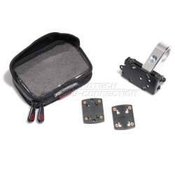 SW-MOTECH Kit GPS montage guidon argent pour GPS 32mm