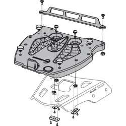 SW-MOTECH Plaque de base ALU-RACK Monolock
