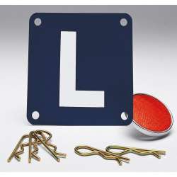 MOTOCHIC Plaque-L Aluminium