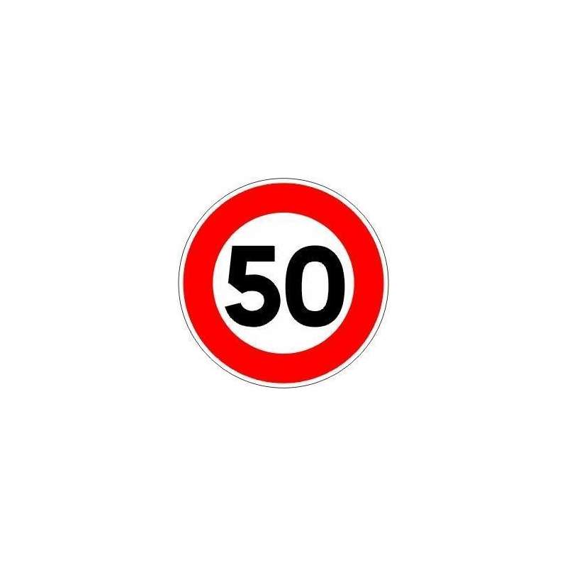 MOTOCHIC Geschwindigkeitskleber 50 km/h