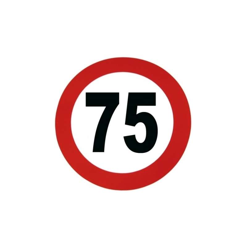 MOTOCHIC Geschwindigkeitskleber 75 km/h