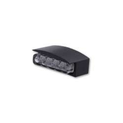 SHIN YO Eclairage de plaque dimmatriculation MINI-LED avec Boitier aluminium noir