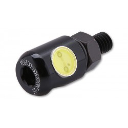 SHIN YO LED-Nummernschildbeleuchtung, schwarz, D 13mm Bolzen M6