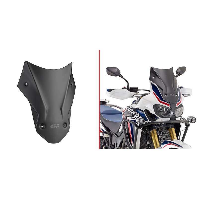 GIVI Scheibe schwarz matt