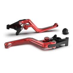 LSL ERGONIA Levier dembrayage, rouge-rouge-rouge