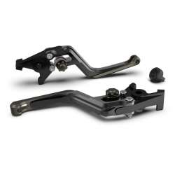 LSL ERGONIA Levier dembrayage, noir-anthracite-anthracite