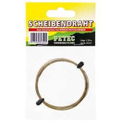 PETEC Petec Scheibendraht geflochten 2.2m