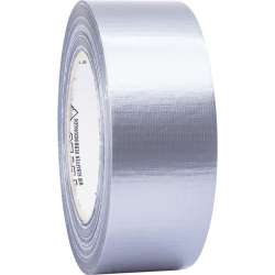 PETEC Gewebeband silber