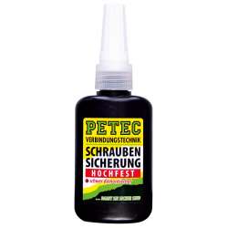 PETEC Schraubensicherung hochfest rot