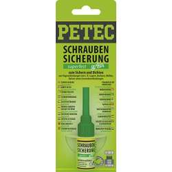PETEC Schraubensicherung superfest grün 5g
