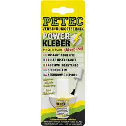 PETEC Power Kleber Blitz Pinselflasche 4gr