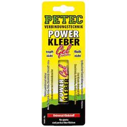 PETEC Colle instantanée POWER Gel 20gr