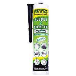 PETEC Montagekleber schwarz 290ml