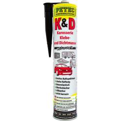 PETEC Elastische Klebe- und Dichtstoffe schwarz