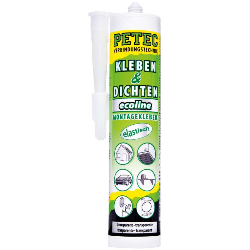 PETEC Colle de montage transparent 290ml