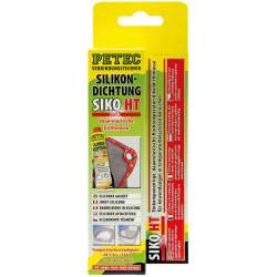 PETEC Joint Silicone haute température rouge 70ml