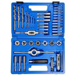 SW-Stahl Jeu doutils de filetage M3-M12