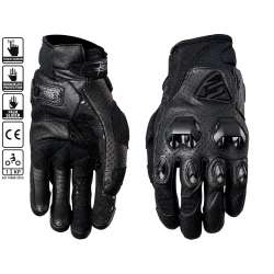 Five Gloves Stunt Evo Leather Air Schwarz