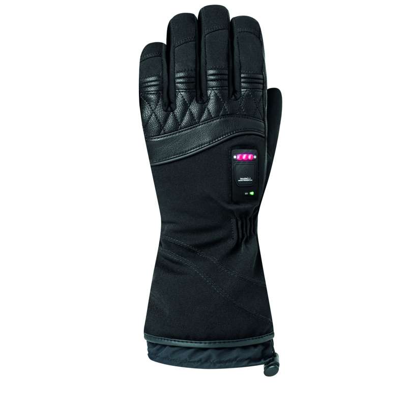 Beheizte Handschuhe für Frauen RACER CONNECTIC black