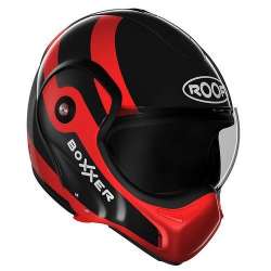 Casque modulable BOXXER FUZO Rouge - Noir