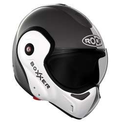 modularer Helm  BOXXER  FACE  Métal - Blanc Nacré