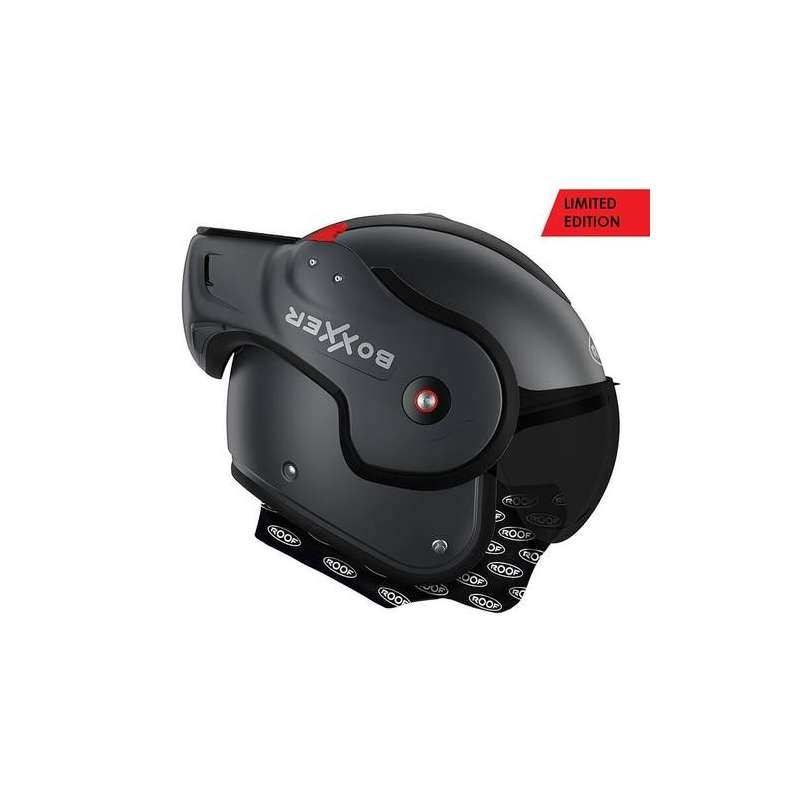 Casque modulable BOXXER VIPER DARK SIDE Graphite Mat