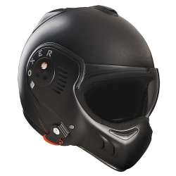 modularer Helm  BOXER  V9 Full Black Noir Mat