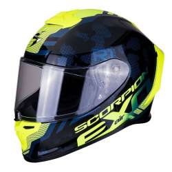 casque intégral Scorpion EXO-R1 AIR OGI Black-Neon Yellow