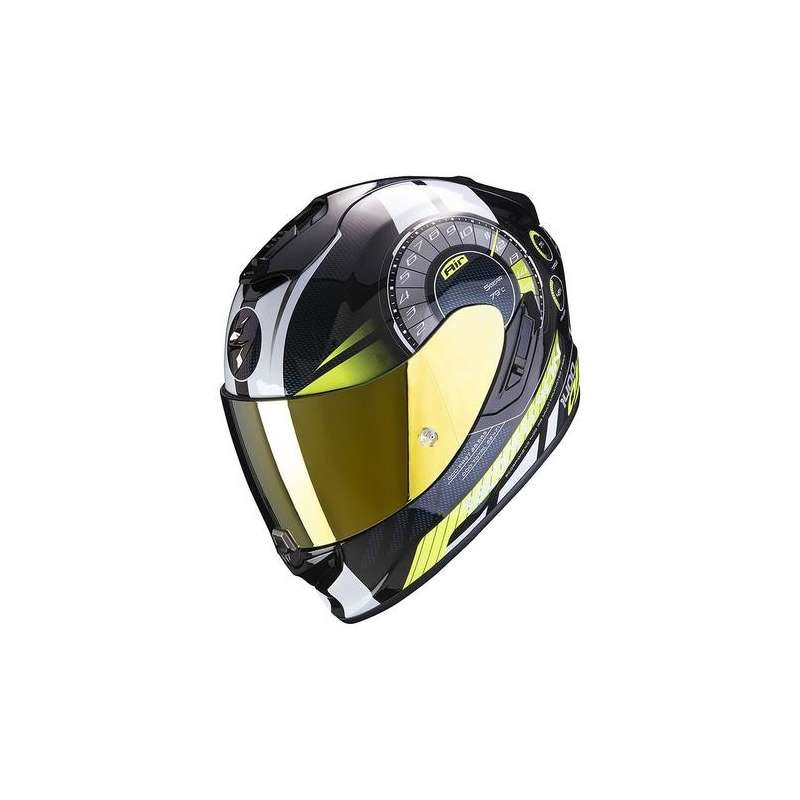 casque intégral Scorpion EXO-1400 AIR TORQUE Neon Yellow