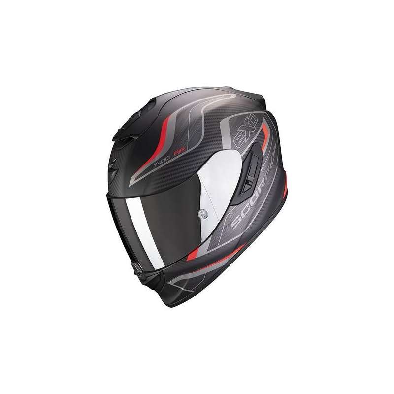 casque intégral Scorpion EXO-1400 AIR ATTUNE Matt Black-Red