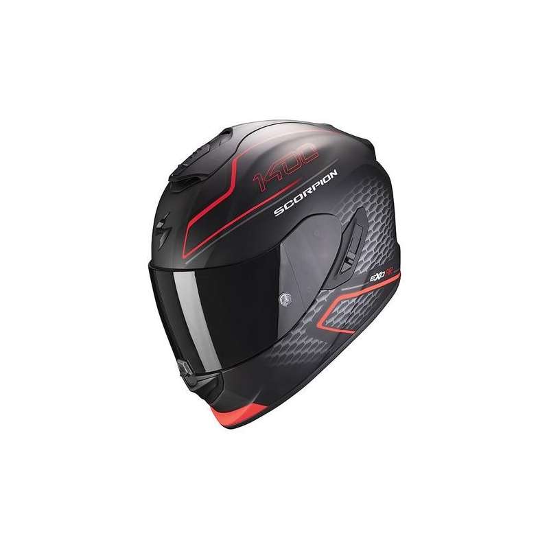 casque intégral Scorpion EXO-1400 AIR GALAXY Neon Red Matt