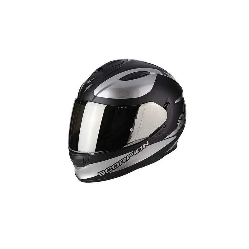 Casque intégral Scorpion EXO-510 AIR SUBLIM Matt Black-Chrome