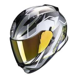 Casque intégral Scorpion EXO-510 AIR BALT Silver-White-Neon Yellow