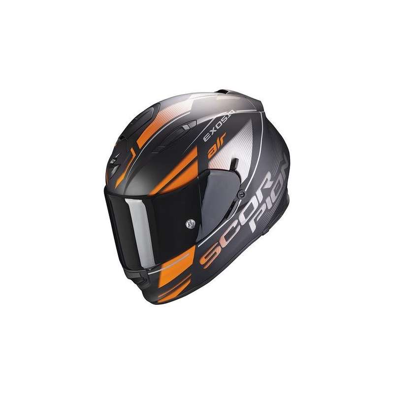 Integralhelm Scorpion EXO-510 AIR FERRUM Matt Black-Orange-Silver