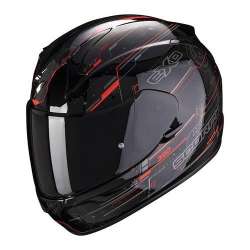 Casque intégral Scorpion EXO-390 BEAT Black-Neon Red