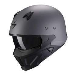 modularer Helm Scorpion COVERT-X UNI Matt Grey Cement