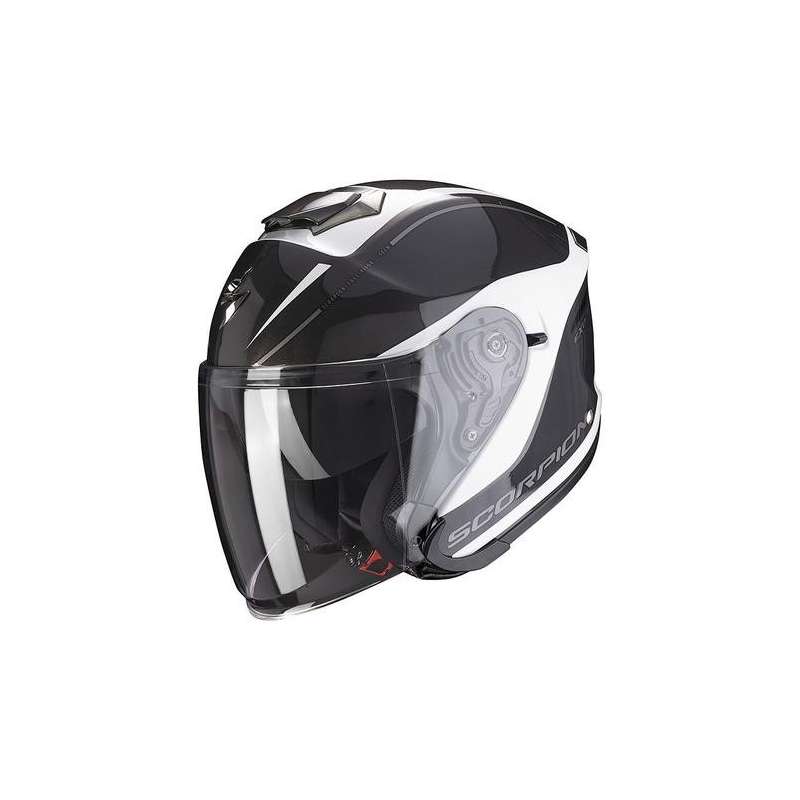 Casque jet Scorpion EXO-S1 SHADOW Pearl White-Silver
