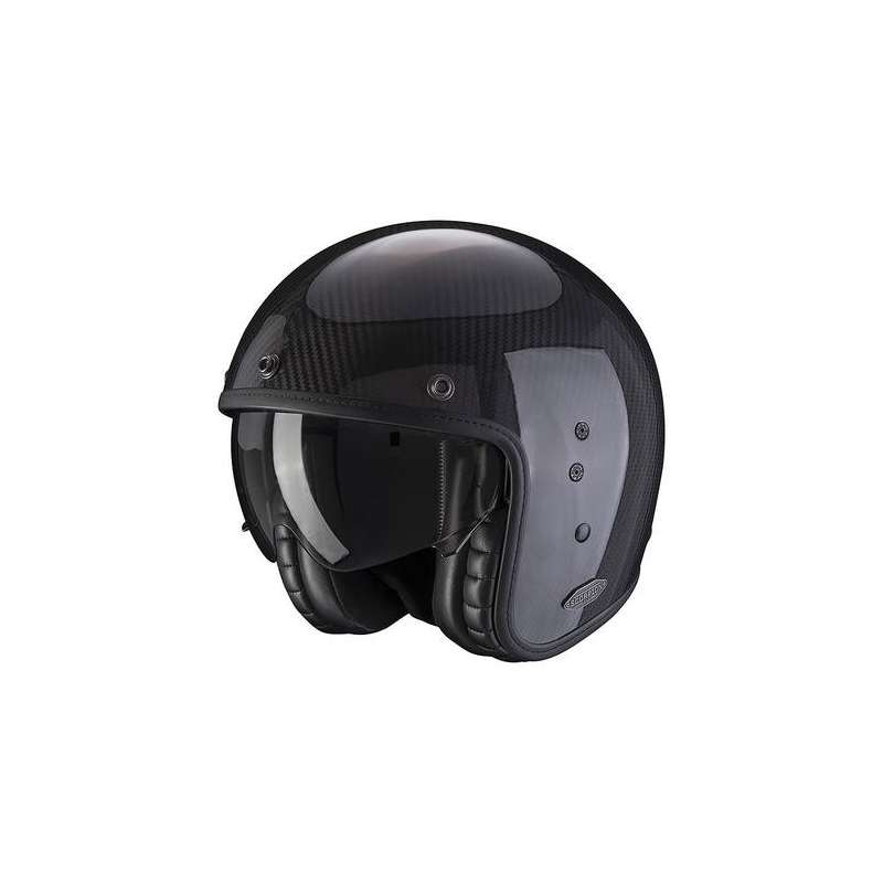 Casque jet Scorpion BELFAST CARBON UNI Carbon glossy
