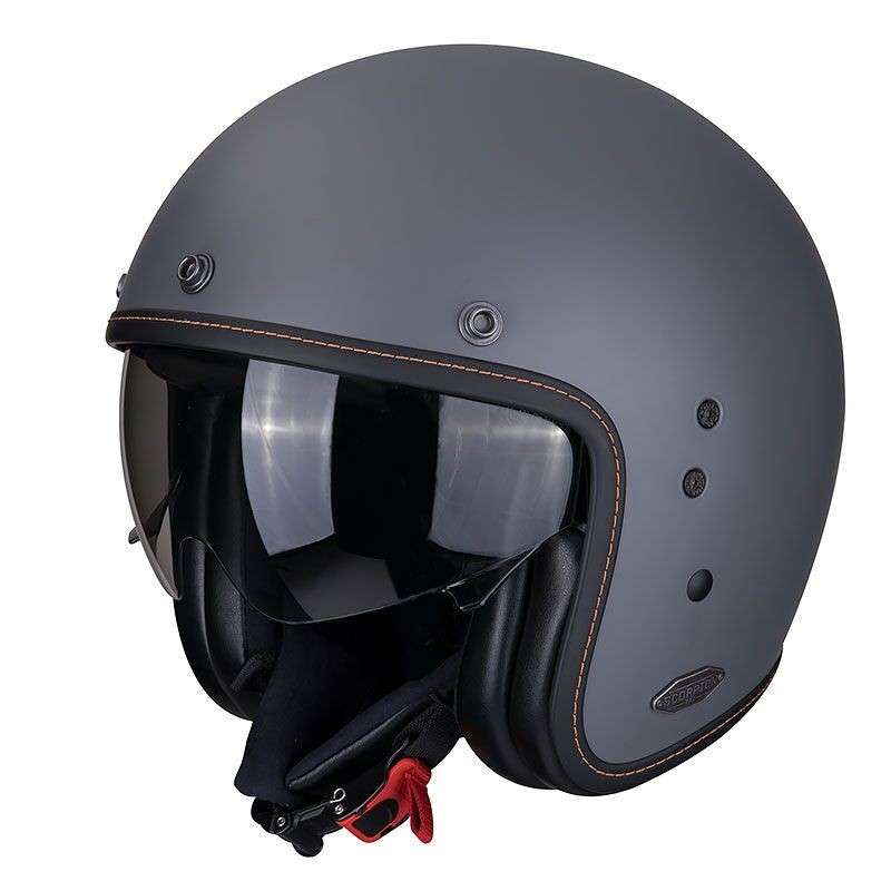 Casque jet Scorpion BELFAST UNI Matt Grey Cement Casque jet Scorpion BELFAST UNI Matt Grey Cement
