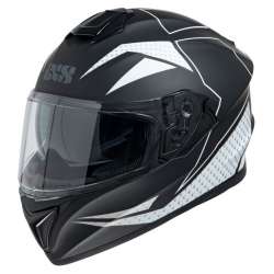 Casque Intégral iXS216 2.0 noir mat-blanc