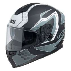 Casque Intégral iXS1100 2.2 noir mat-blanc