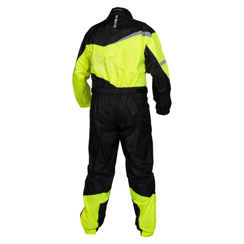 Combinaison de pluie iXS 1.0 noir-jaune fluo