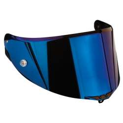 AGV Visière Anti-Scratch Tear-Off System bleu miroir