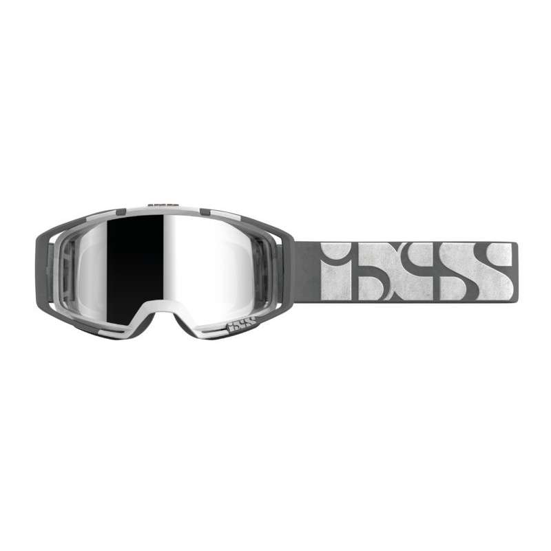 iXS Goggle Trigger blanc / mirror silver