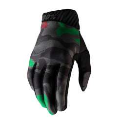 100% Gants Ridefit vert camo