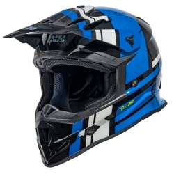 Casque Motocross iXS361 2.3 noir-bleu-gris