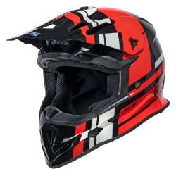 Casque Motocross iXS361 2.3 noir-rouge-gris