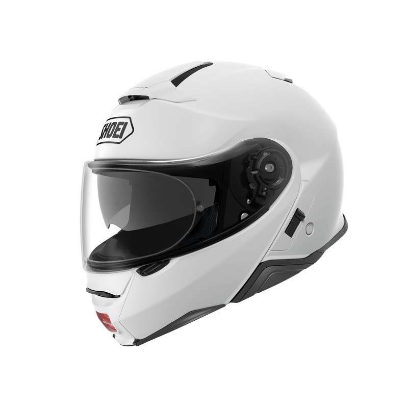 Casque intégral modulaire moto blanc